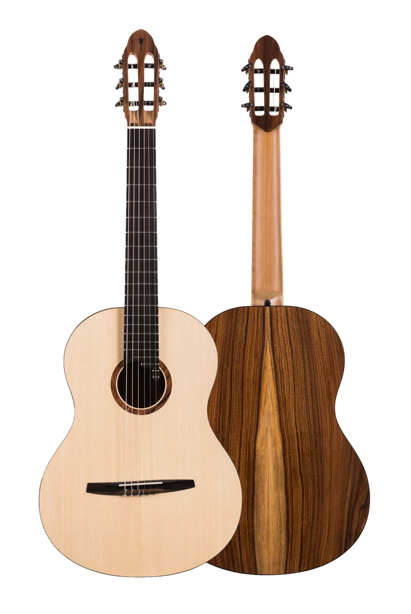 NOVA Classic guitar front and back